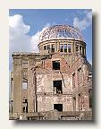 The A-bomb dome, a structure left standing as a memorial to the fateful day. IMG_6590